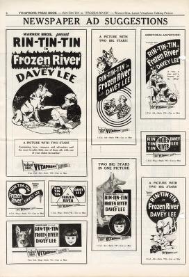 Thumbnail image of a page from Frozen River (Warner Bros.)