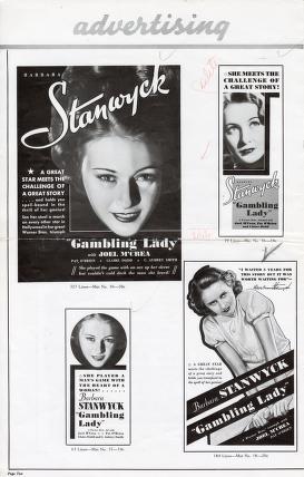 Thumbnail image of a page from Gambling Lady (Warner Bros.)