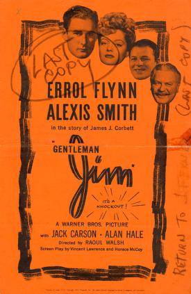 Thumbnail image of a page from Gentleman Jim (Warner Bros.)