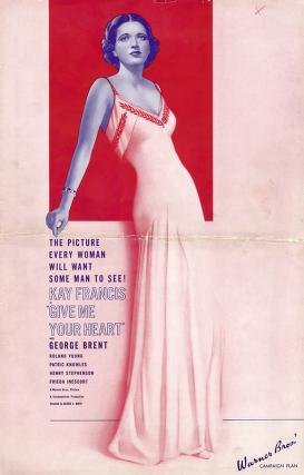 Give Me Your Heart (Warner Bros. Pressbook, 1936)