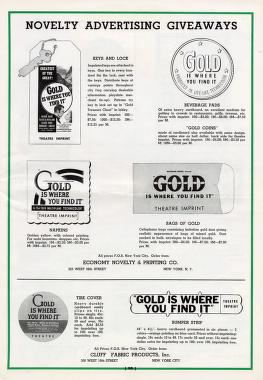 Thumbnail image of a page from Gold Is Where You Find It (Warner Bros.)
