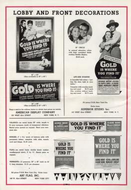 Thumbnail image of a page from Gold Is Where You Find It (Warner Bros.)
