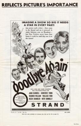 Thumbnail image of a page from Goodbye Again (Warner Bros.)