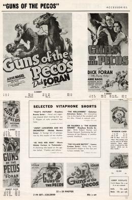 Thumbnail image of a page from Guns of the Pecos (Warner Bros.)