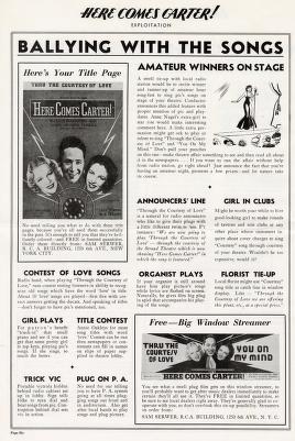 Thumbnail image of a page from Here Comes Carter (Warner Bros.)