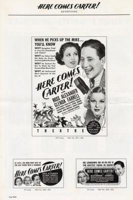 Thumbnail image of a page from Here Comes Carter (Warner Bros.)