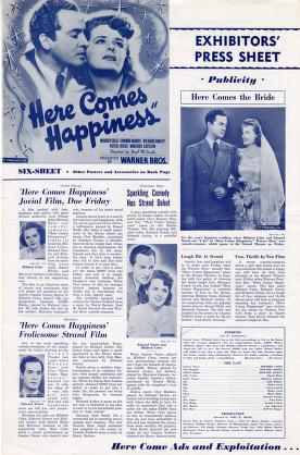 Thumbnail image of a page from Here Comes Happiness (Warner Bros.)