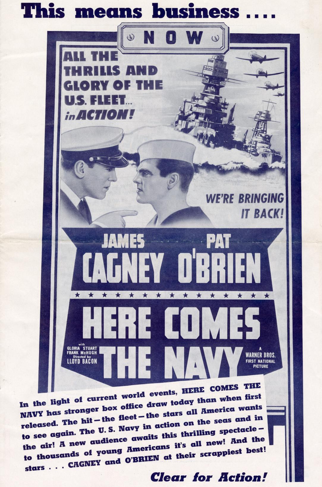 Here Comes the Navy (Warner Bros.)