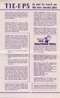 Thumbnail image of a page from Hollywood Hotel (Warner Bros.)
