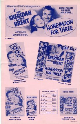 Thumbnail image of a page from Honeymoon for Three (Warner Bros.)