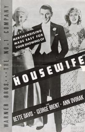 Pressbook for Housewife  (1934)