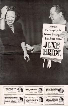 Pressbook for June Bride  (1948)