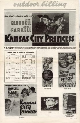 Thumbnail image of a page from Kansas City Princess (Warner Bros.)