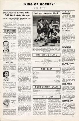 Thumbnail image of a page from King of Hockey (Warner Bros.)