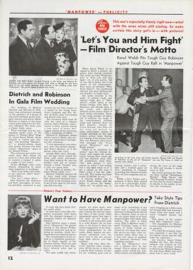Thumbnail image of a page from Manpower (Warner Bros.)