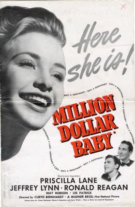 Million Dollar Baby (Warner Bros. Pressbook, 1941)