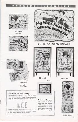 Thumbnail image of a page from My Wild Irish Rose(Warner Bros.)