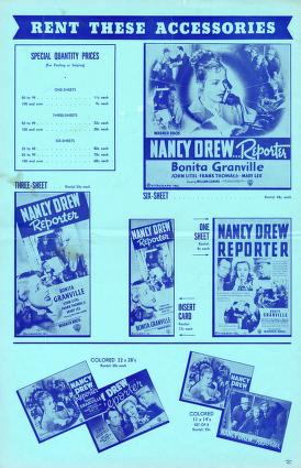 Thumbnail image of a page from Nancy Drew Reporter(Warner Bros.)