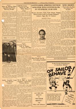 Thumbnail image of a page from Oh Sailor Behave (Warner Bros.)