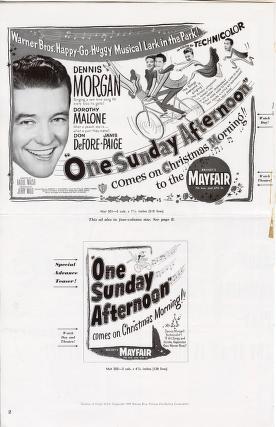 Thumbnail image of a page from One Sunday Afternoon (Warner Bros.)