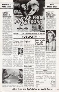 Thumbnail image of a page from Passage from-Hongkong (Warner Bros.)