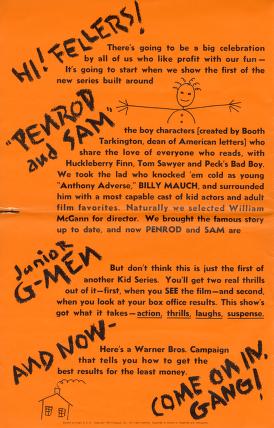 Thumbnail image of a page from Penrod and Sam (Warner Bros.)