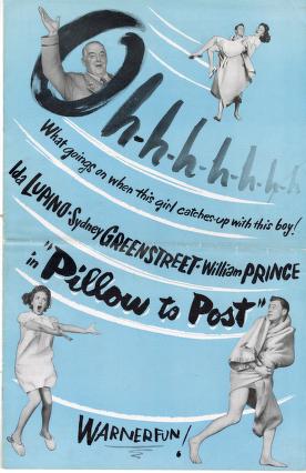 Pressbook for Pillow to Post  (1945)