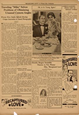 Thumbnail image of a page from Recaptured Love (Warner Bros.)