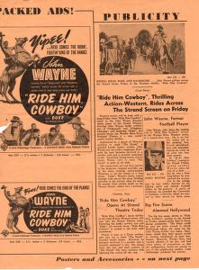 Thumbnail image of a page from Ride Him Cowboy (Warner Bros.)