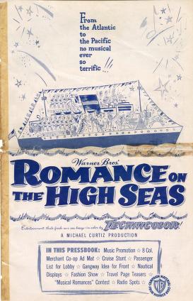 Pressbook for Romance on the High Seas  (1948)