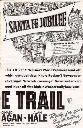 Thumbnail image of a page from Santa Fe Trail (Warner Bros.)