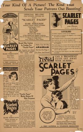 Thumbnail image of a page from Scarlet Pages (Warner Bros.)