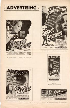Thumbnail image of a page from Secret Enemies (Warner Bros.)