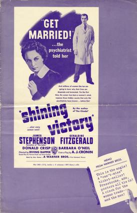 Pressbook for Shining Victory  (1941)