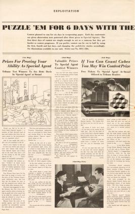 Thumbnail image of a page from Special Agent (Warner Bros.)