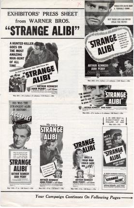 Thumbnail image of a page from Strange Alibi (Warner Bros.)