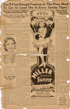 Thumbnail image of a page from Sunny (Warner Bros.)