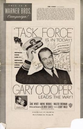 Task Force (Warner Bros. Pressbook, 1949)