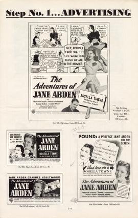 Thumbnail image of a page from The Adventures of Jane Arden (Warner Bros.)