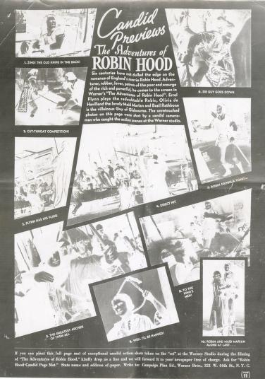 Thumbnail image of a page from The Adventures of Robin Hood (Warner Bros.)