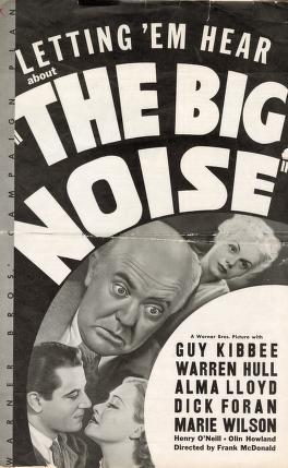 Pressbook for The Big Noise  (1936)