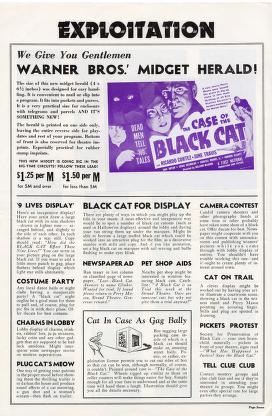 Thumbnail image of a page from The Case of the Black Cat (Warner Bros.)