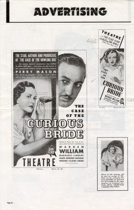 Thumbnail image of a page from The Case of the Curious Bride (Warner Bros.)