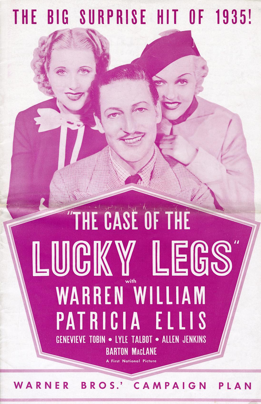 The Case of the Lucky Legs (Warner Bros.)