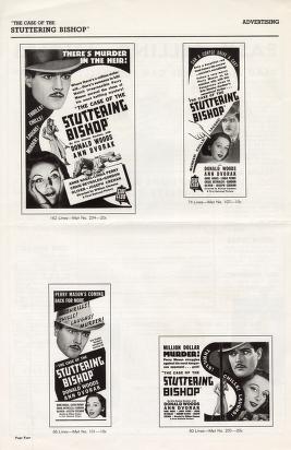 Thumbnail image of a page from The Case of the Stuttering Bishop (Warner Bros.)