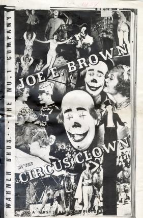 The Circus Clown (Warner Bros. Pressbook, 1934)