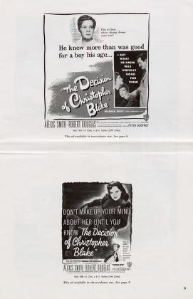 Thumbnail image of a page from The Decision of Christopher Blake (Warner Bros.)