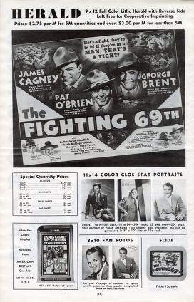 Thumbnail image of a page from The Fighting 69th (Warner Bros.)