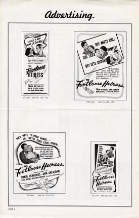 Thumbnail image of a page from The Footloose Heiress (Warner Bros.)