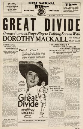 Thumbnail image of a page from The Great Divide (Warner Bros.)
